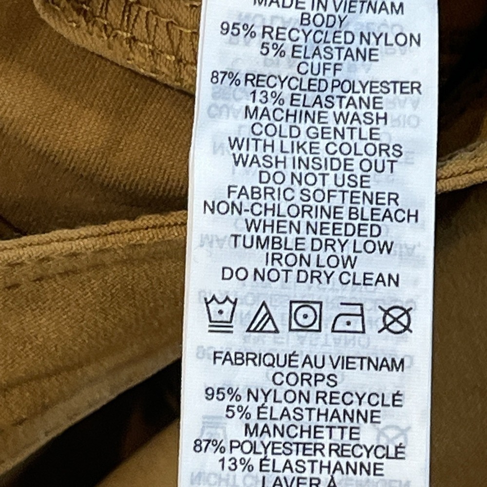 Prana NEW Halle Jogger II Pants Womens 14 Earthbound Brown Hiking Outdoors - Picture 16 of 16